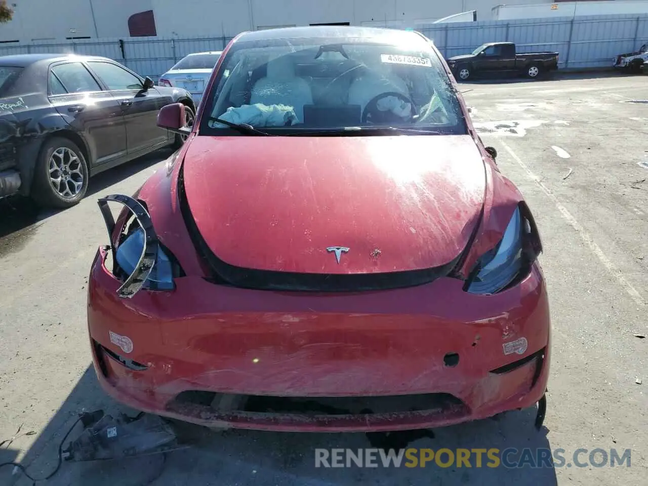 5 Photograph of a damaged car 7SAYGDEE9PF832221 TESLA MODEL Y 2023