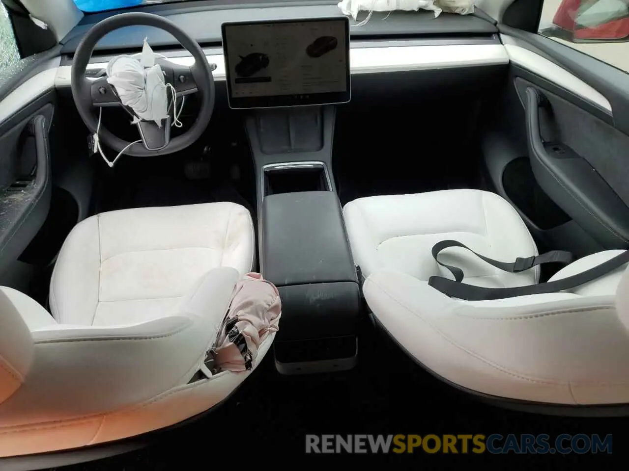 8 Photograph of a damaged car 7SAYGDEE9PF832221 TESLA MODEL Y 2023