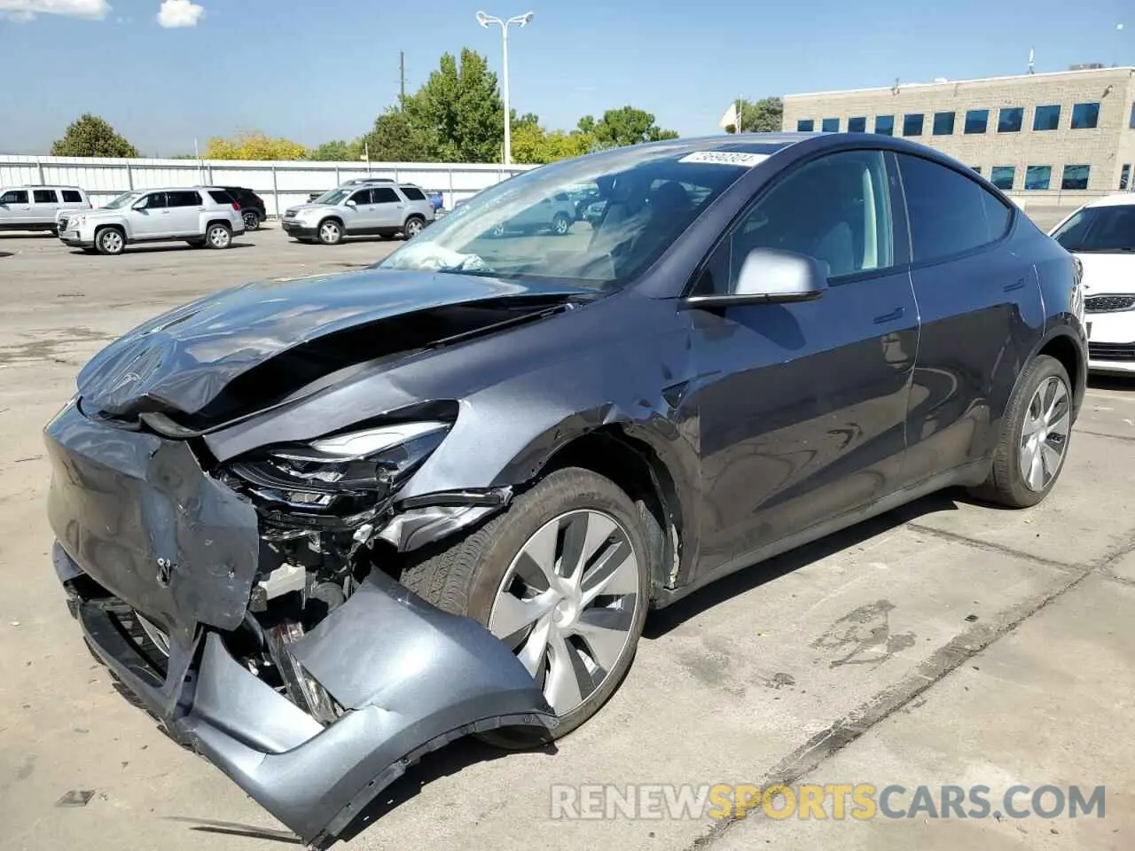 1 Photograph of a damaged car 7SAYGDEE9PF838911 TESLA MODEL Y 2023
