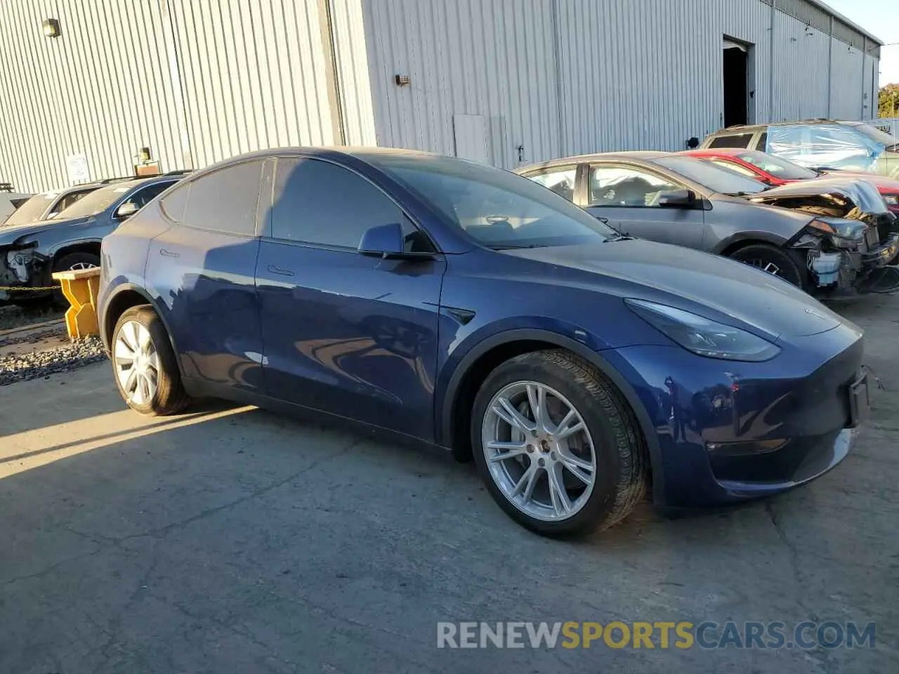 4 Photograph of a damaged car 7SAYGDEE9PF850699 TESLA MODEL Y 2023
