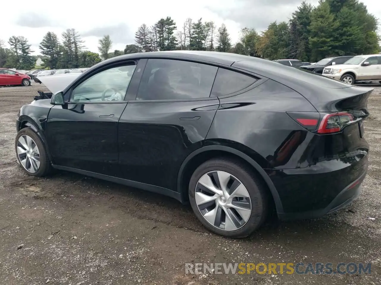 2 Photograph of a damaged car 7SAYGDEE9PF867955 TESLA MODEL Y 2023