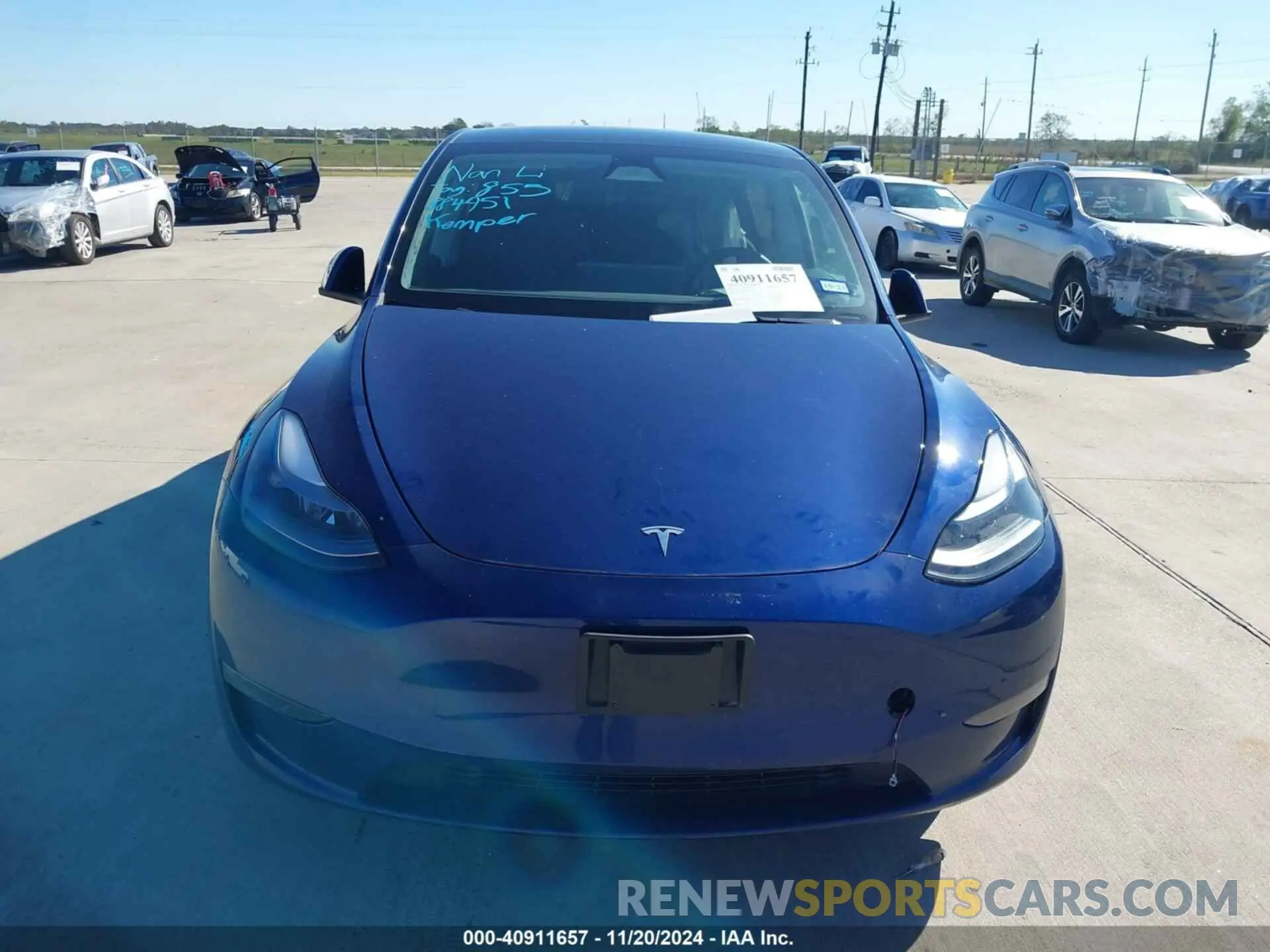 6 Photograph of a damaged car 7SAYGDEE9PF884951 TESLA MODEL Y 2023