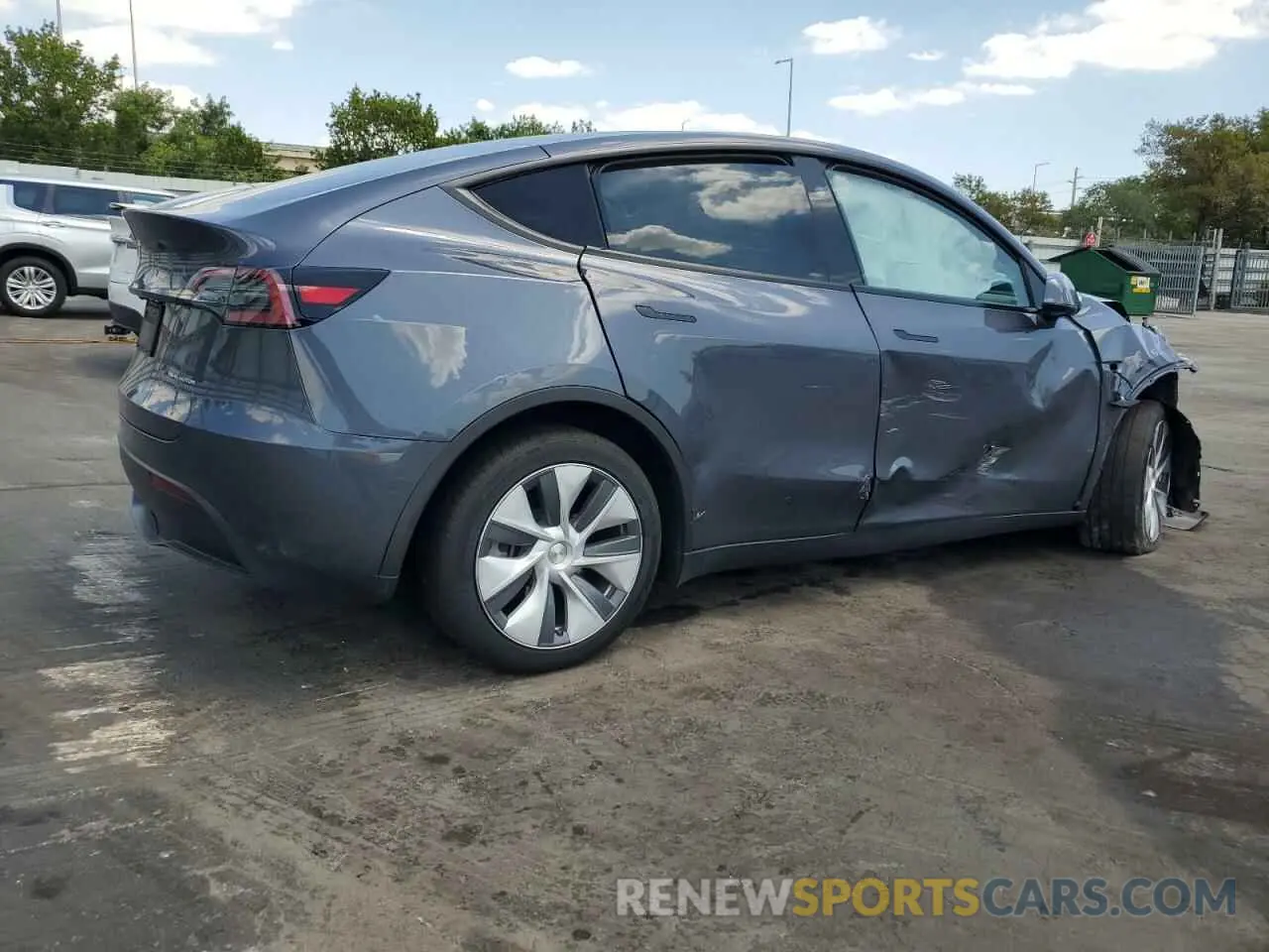 3 Photograph of a damaged car 7SAYGDEE9PF885405 TESLA MODEL Y 2023