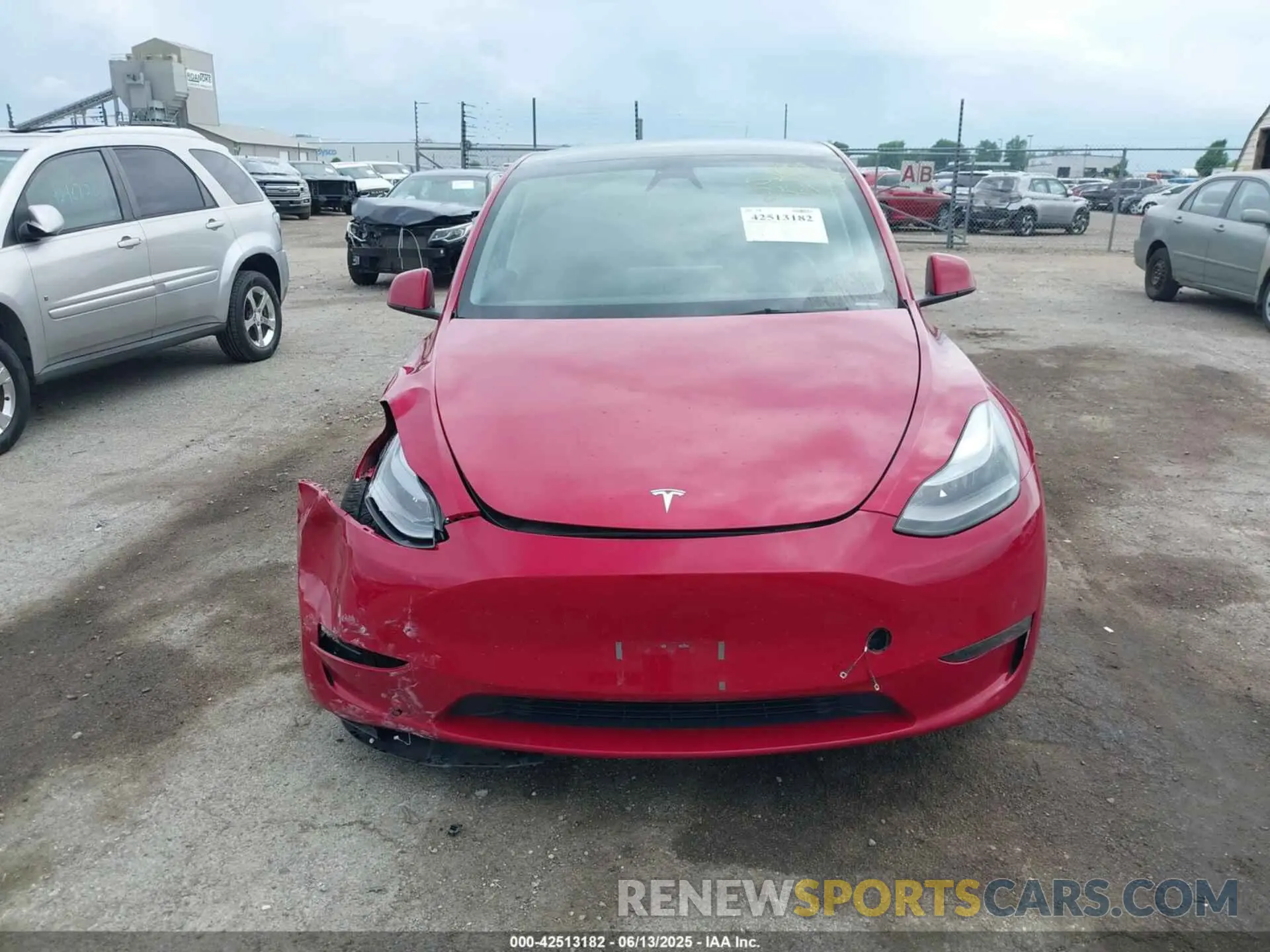 12 Photograph of a damaged car 7SAYGDEE9PF886439 TESLA MODEL Y 2023