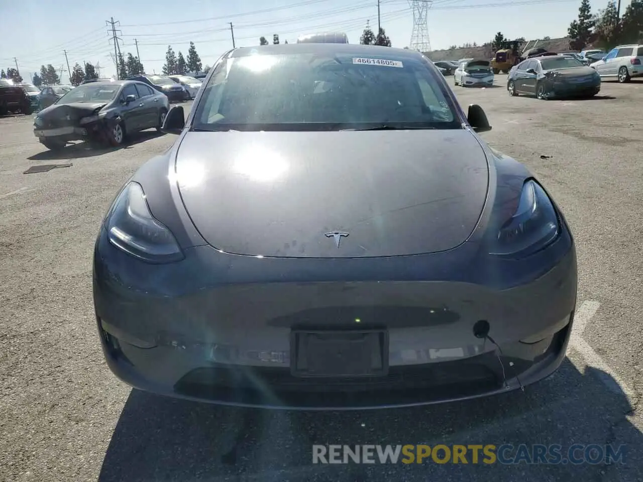 5 Photograph of a damaged car 7SAYGDEE9PF916202 TESLA MODEL Y 2023