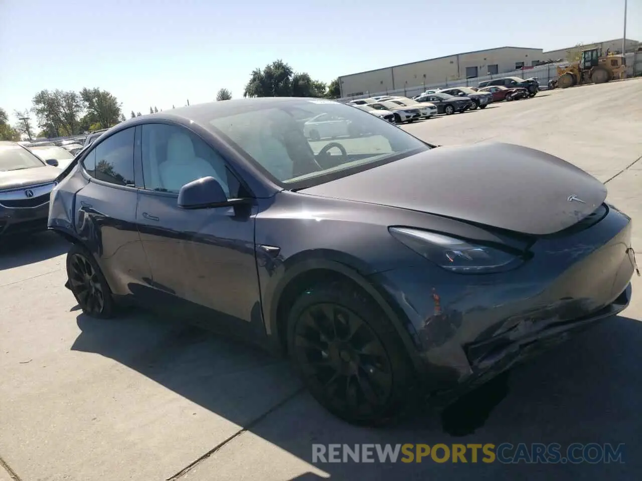 4 Photograph of a damaged car 7SAYGDEE9PF970633 TESLA MODEL Y 2023