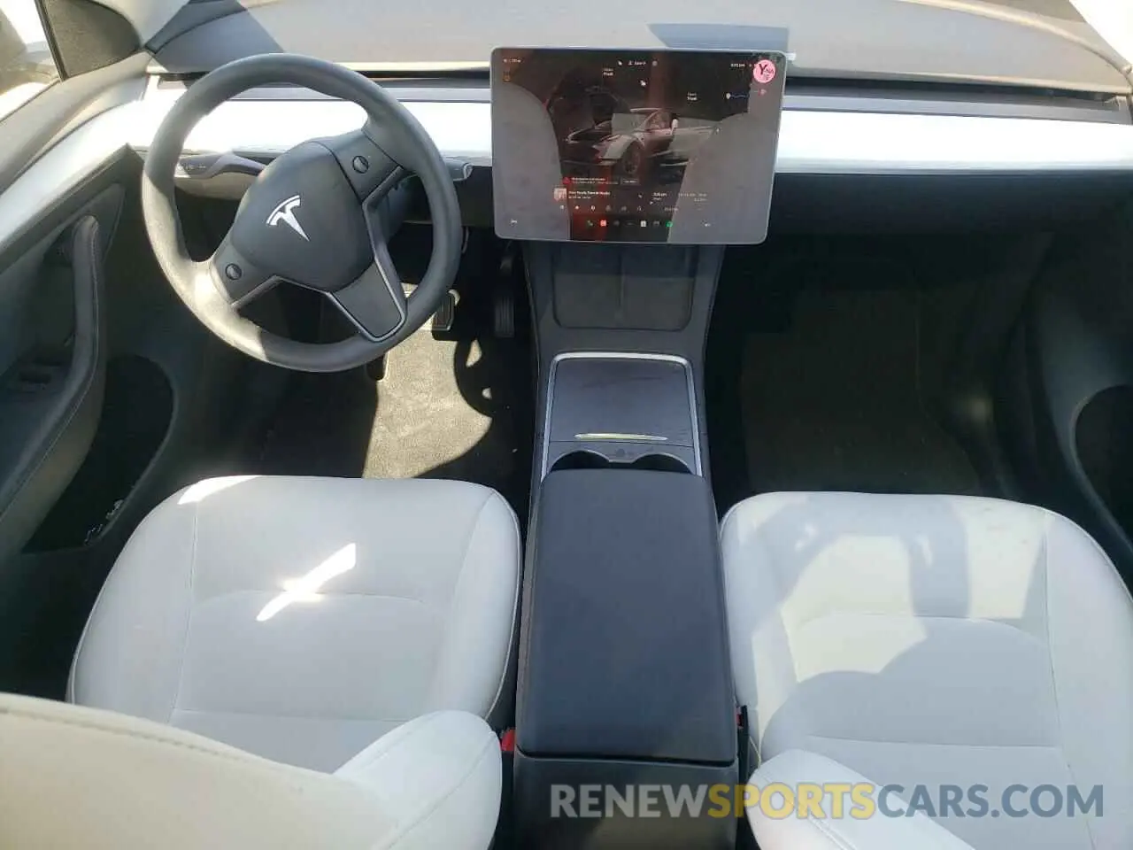 8 Photograph of a damaged car 7SAYGDEE9PF970633 TESLA MODEL Y 2023