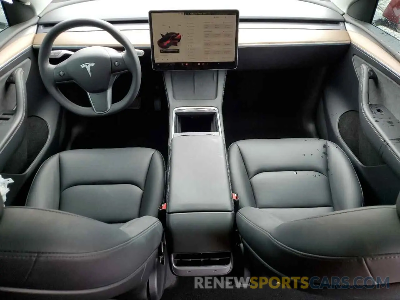 8 Photograph of a damaged car 7SAYGDEEXPA024652 TESLA MODEL Y 2023
