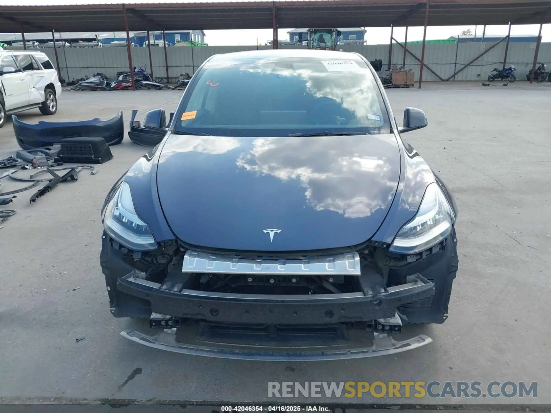 12 Photograph of a damaged car 7SAYGDEEXPA078629 TESLA MODEL Y 2023
