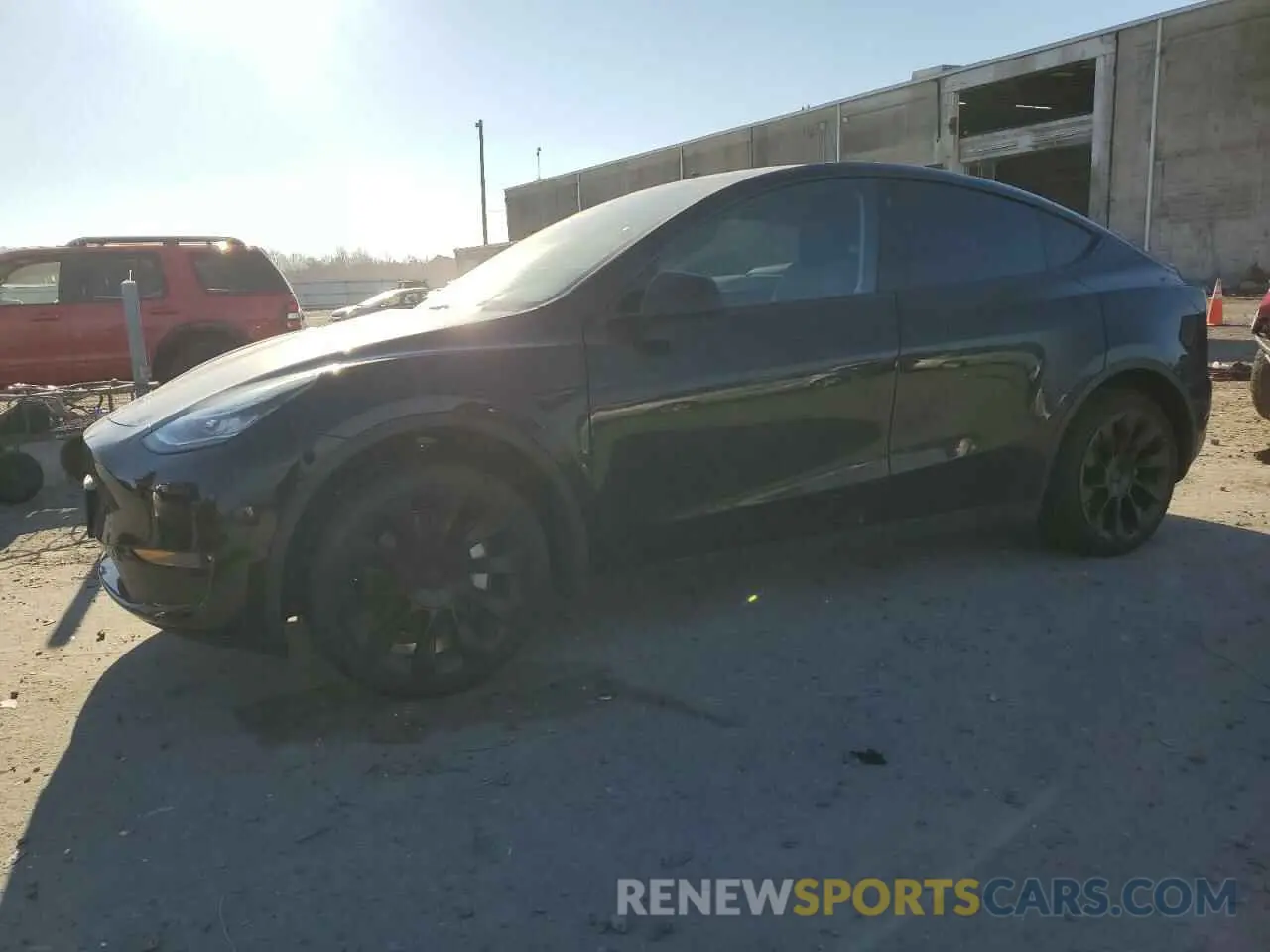 1 Photograph of a damaged car 7SAYGDEEXPA078937 TESLA MODEL Y 2023