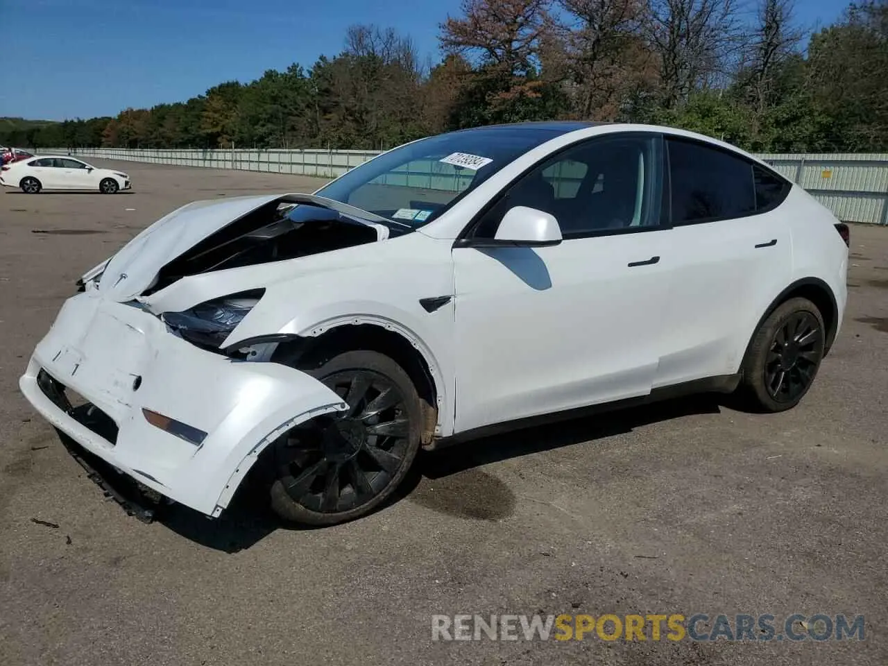 1 Photograph of a damaged car 7SAYGDEEXPA093731 TESLA MODEL Y 2023