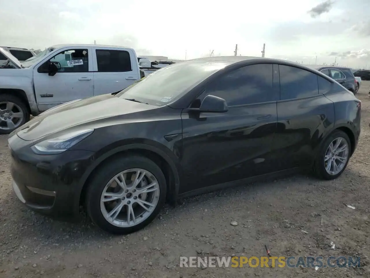 1 Photograph of a damaged car 7SAYGDEEXPA096418 TESLA MODEL Y 2023