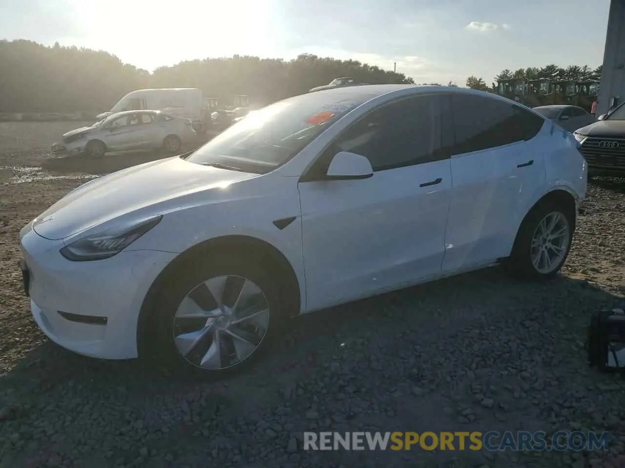 1 Photograph of a damaged car 7SAYGDEEXPA104856 TESLA MODEL Y 2023
