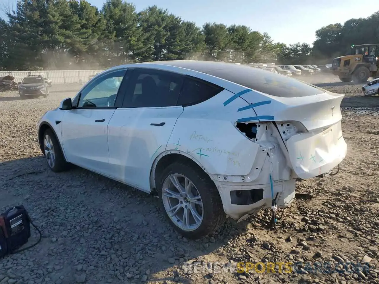 2 Photograph of a damaged car 7SAYGDEEXPA104856 TESLA MODEL Y 2023