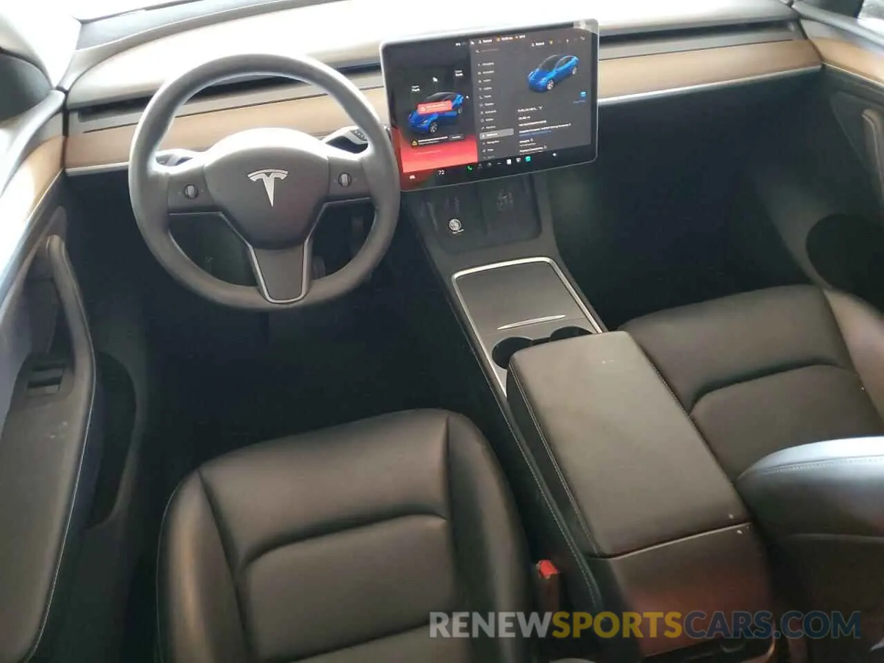 8 Photograph of a damaged car 7SAYGDEEXPA113329 TESLA MODEL Y 2023