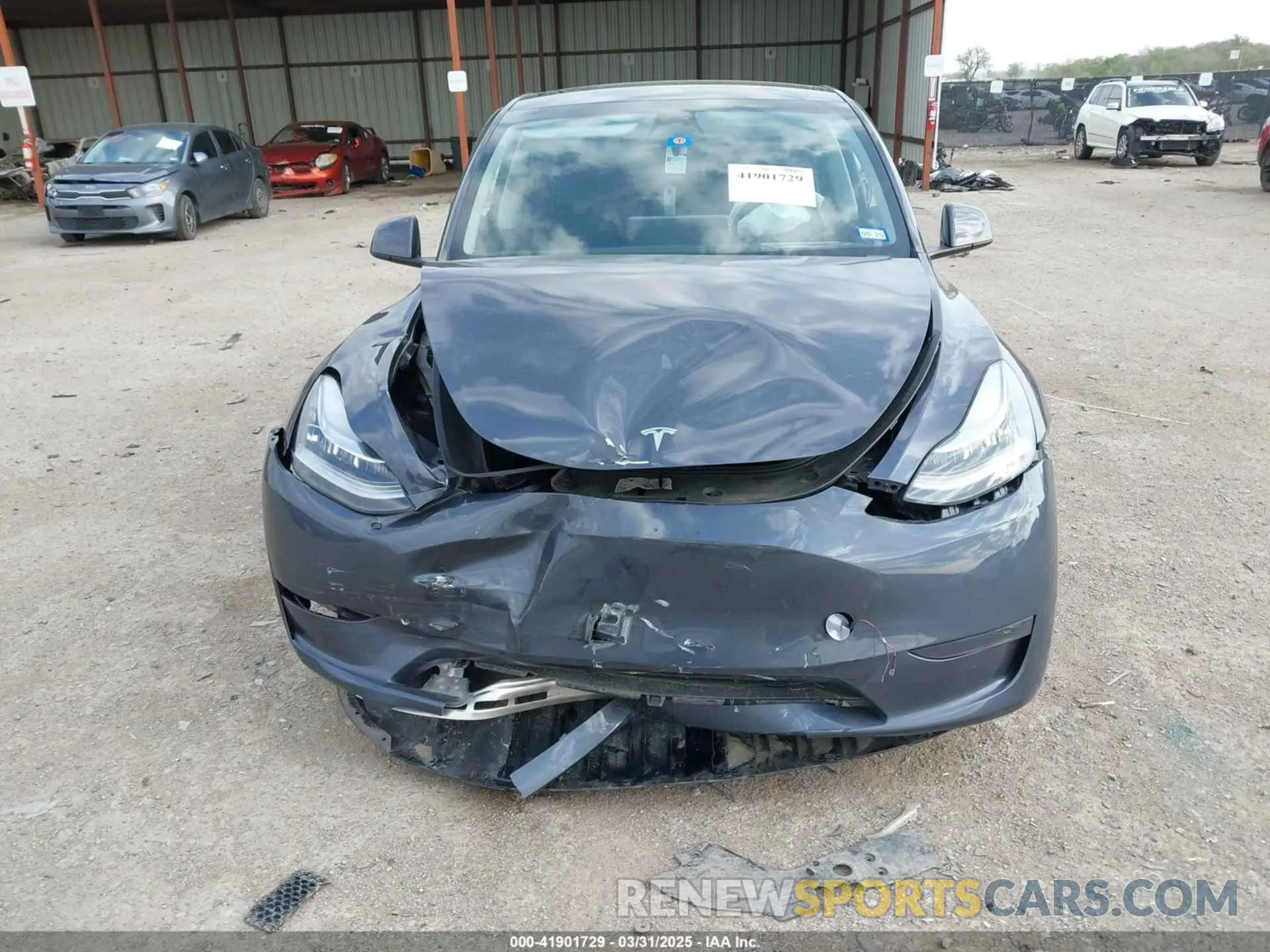 11 Photograph of a damaged car 7SAYGDEEXPA124203 TESLA MODEL Y 2023