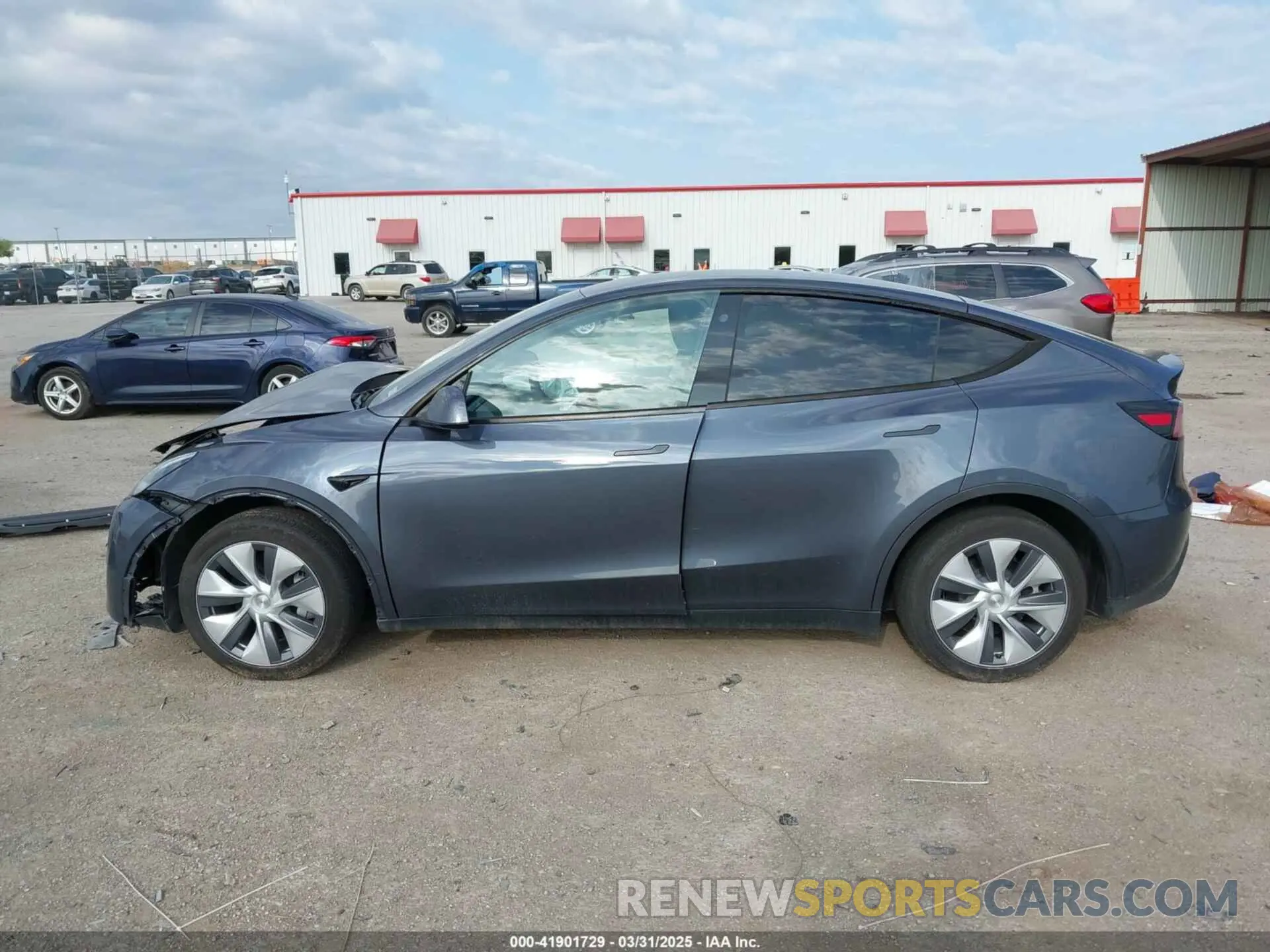 13 Photograph of a damaged car 7SAYGDEEXPA124203 TESLA MODEL Y 2023