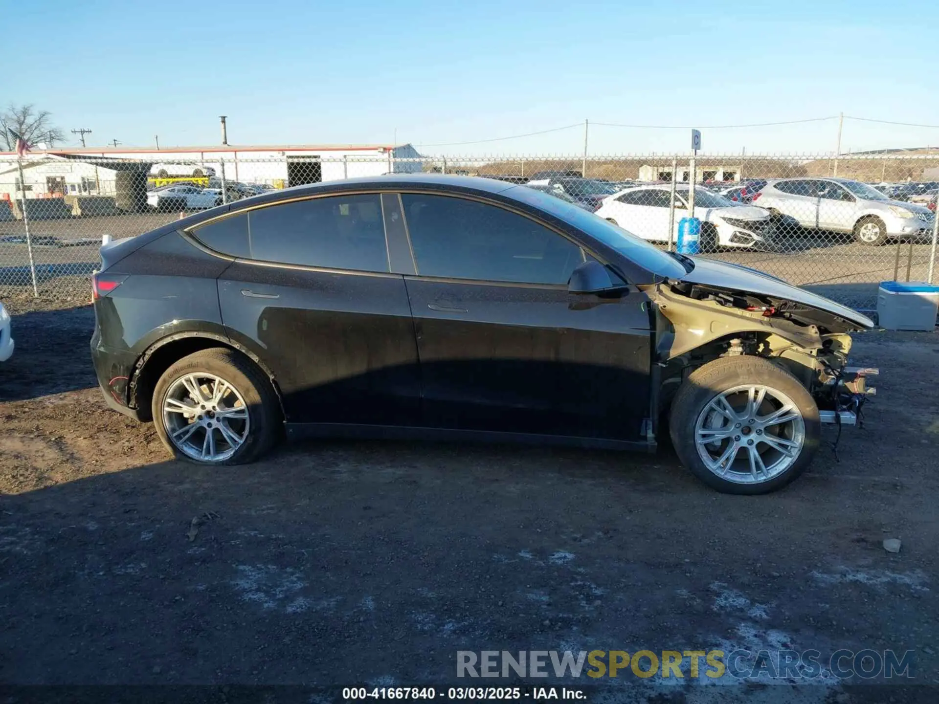 14 Photograph of a damaged car 7SAYGDEEXPA142278 TESLA MODEL Y 2023