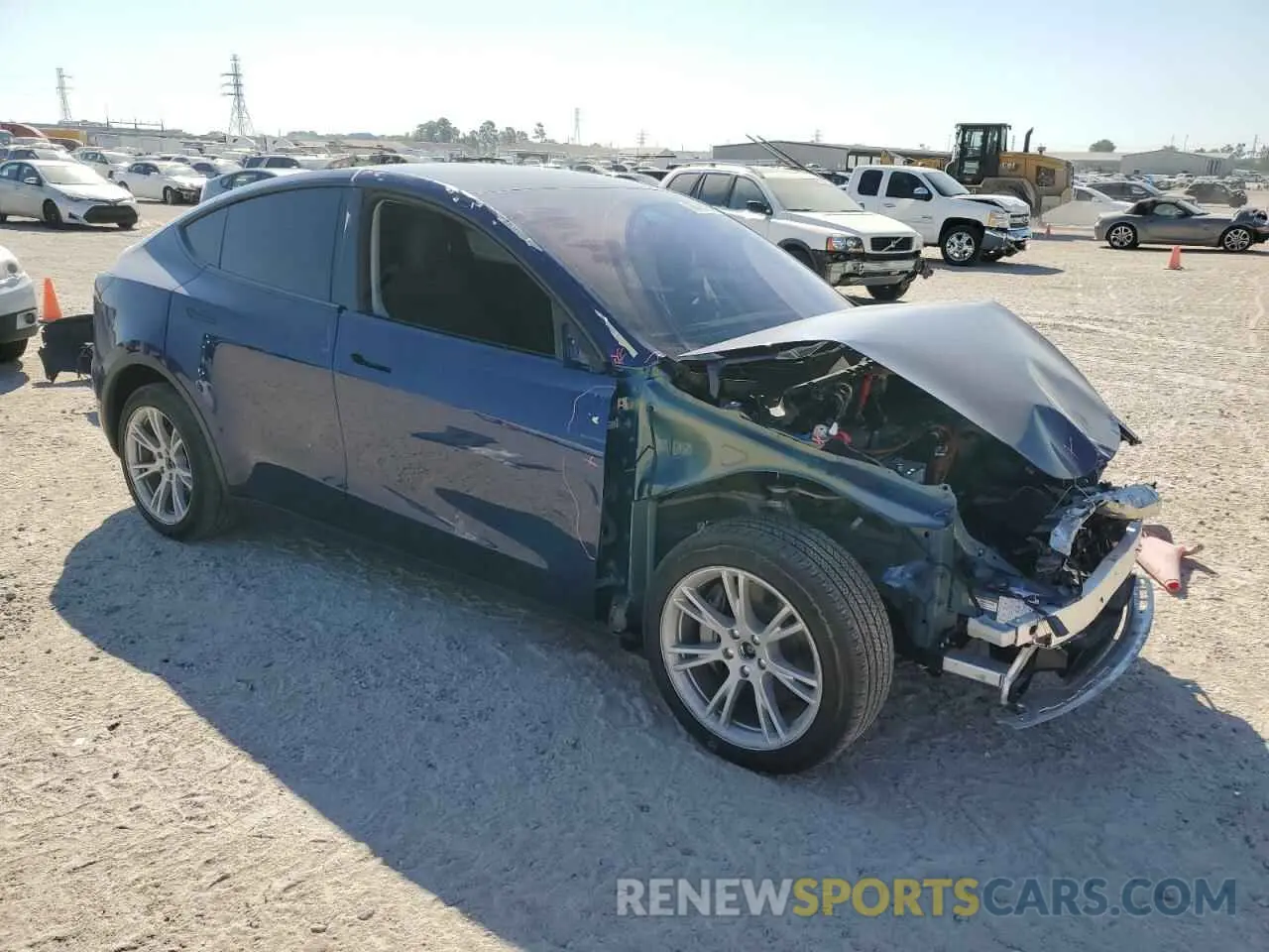 4 Photograph of a damaged car 7SAYGDEEXPA158593 TESLA MODEL Y 2023