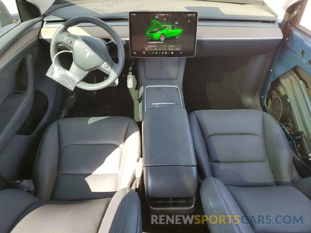 8 Photograph of a damaged car 7SAYGDEEXPA158593 TESLA MODEL Y 2023