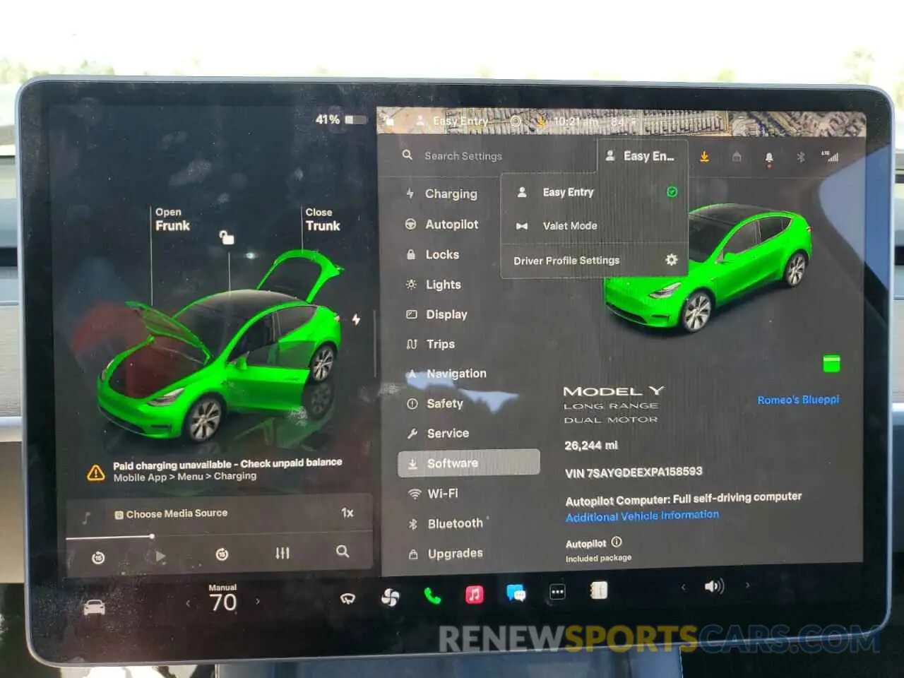 9 Photograph of a damaged car 7SAYGDEEXPA158593 TESLA MODEL Y 2023