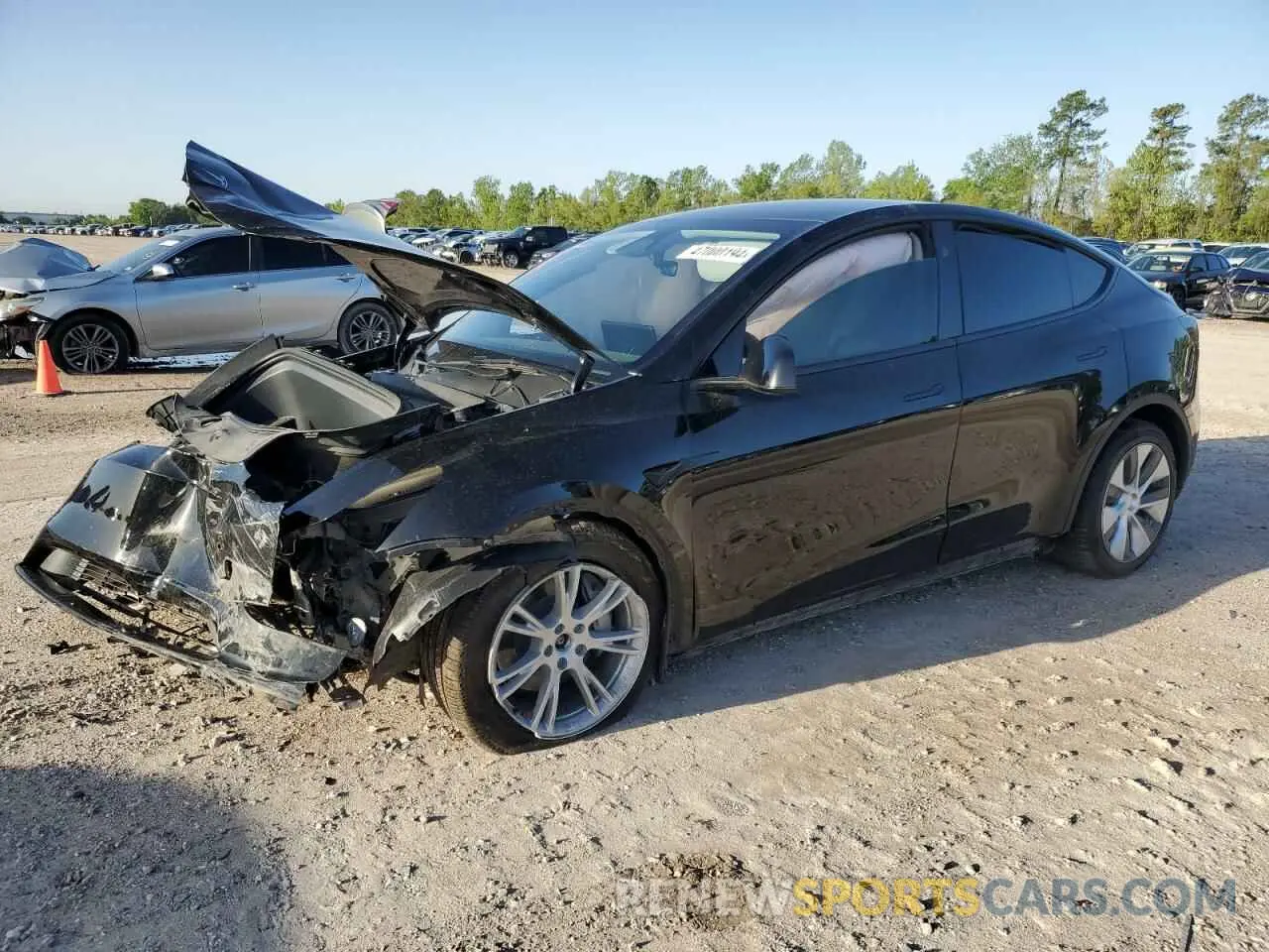 1 Photograph of a damaged car 7SAYGDEEXPA171831 TESLA MODEL Y 2023