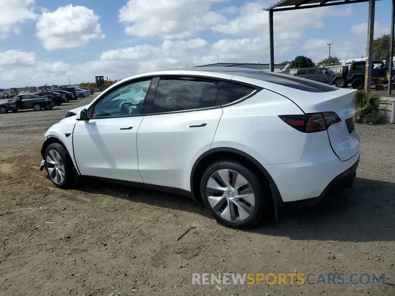 2 Photograph of a damaged car 7SAYGDEEXPA174003 TESLA MODEL Y 2023