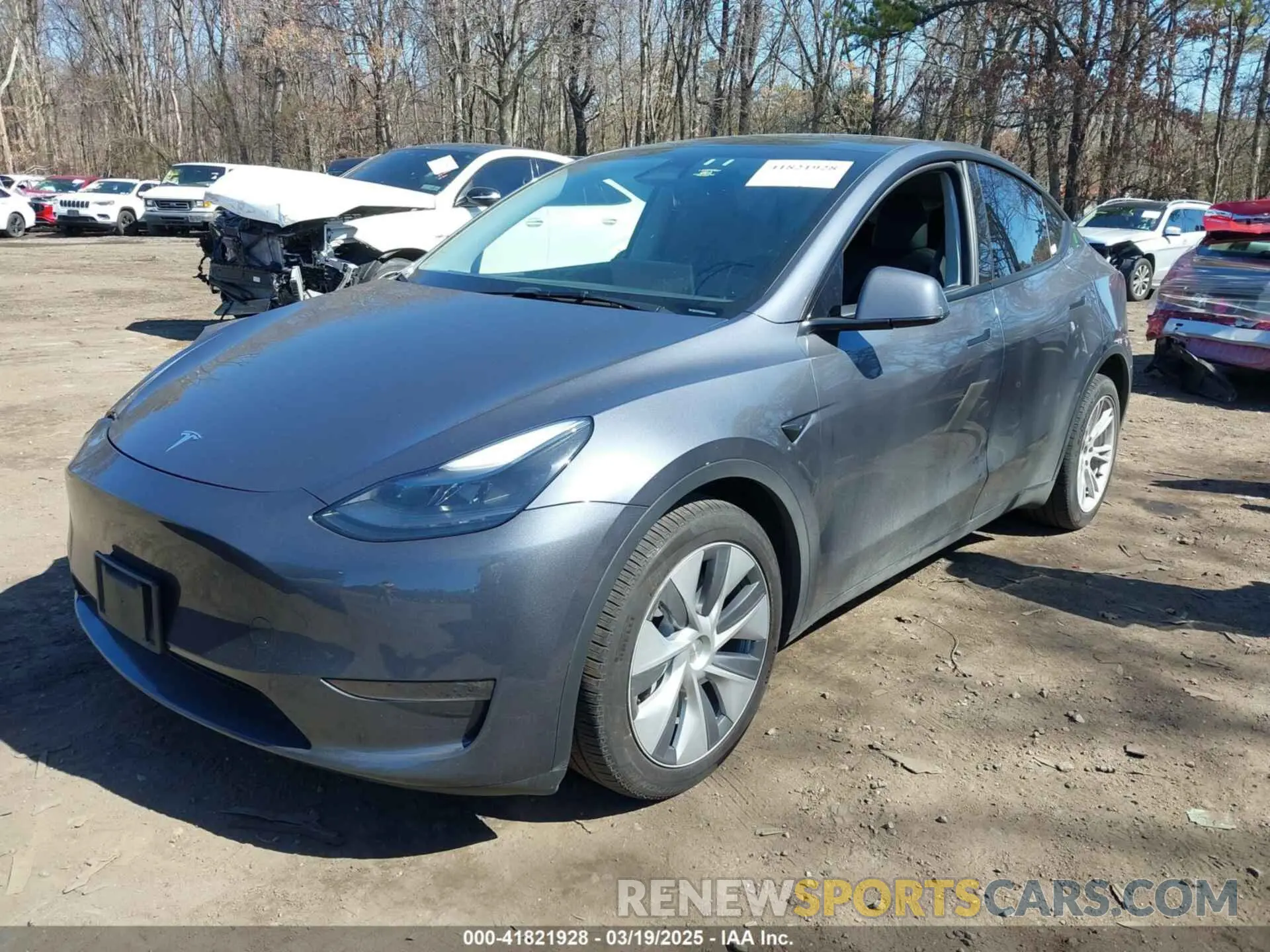 2 Photograph of a damaged car 7SAYGDEEXPA175104 TESLA MODEL Y 2023