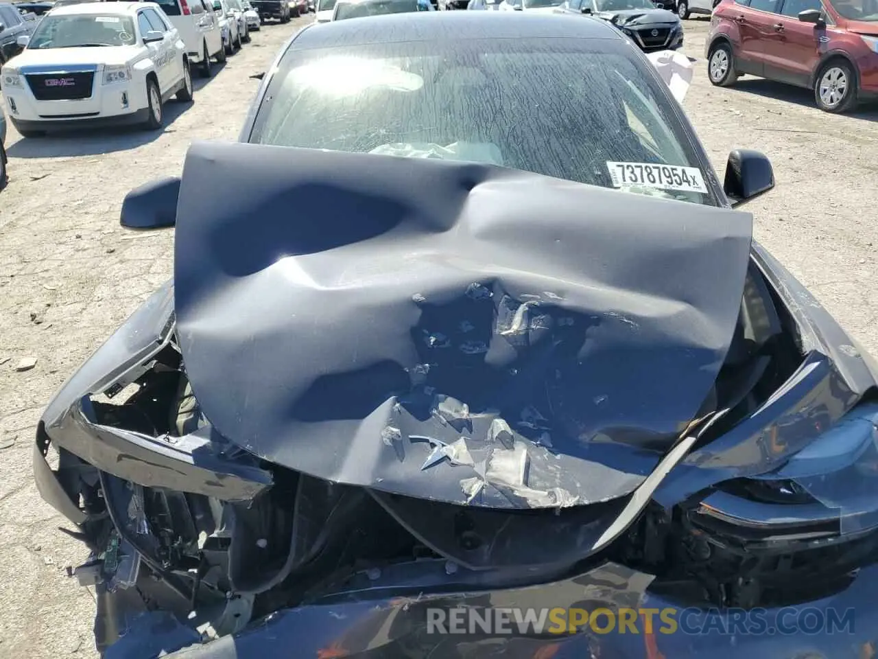 11 Photograph of a damaged car 7SAYGDEEXPA175250 TESLA MODEL Y 2023