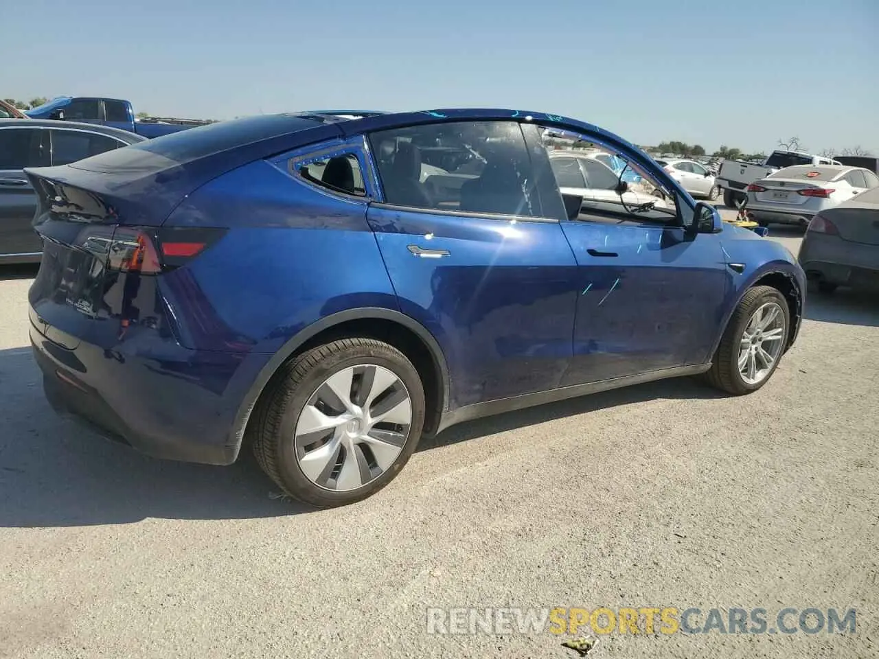 3 Photograph of a damaged car 7SAYGDEEXPA190217 TESLA MODEL Y 2023