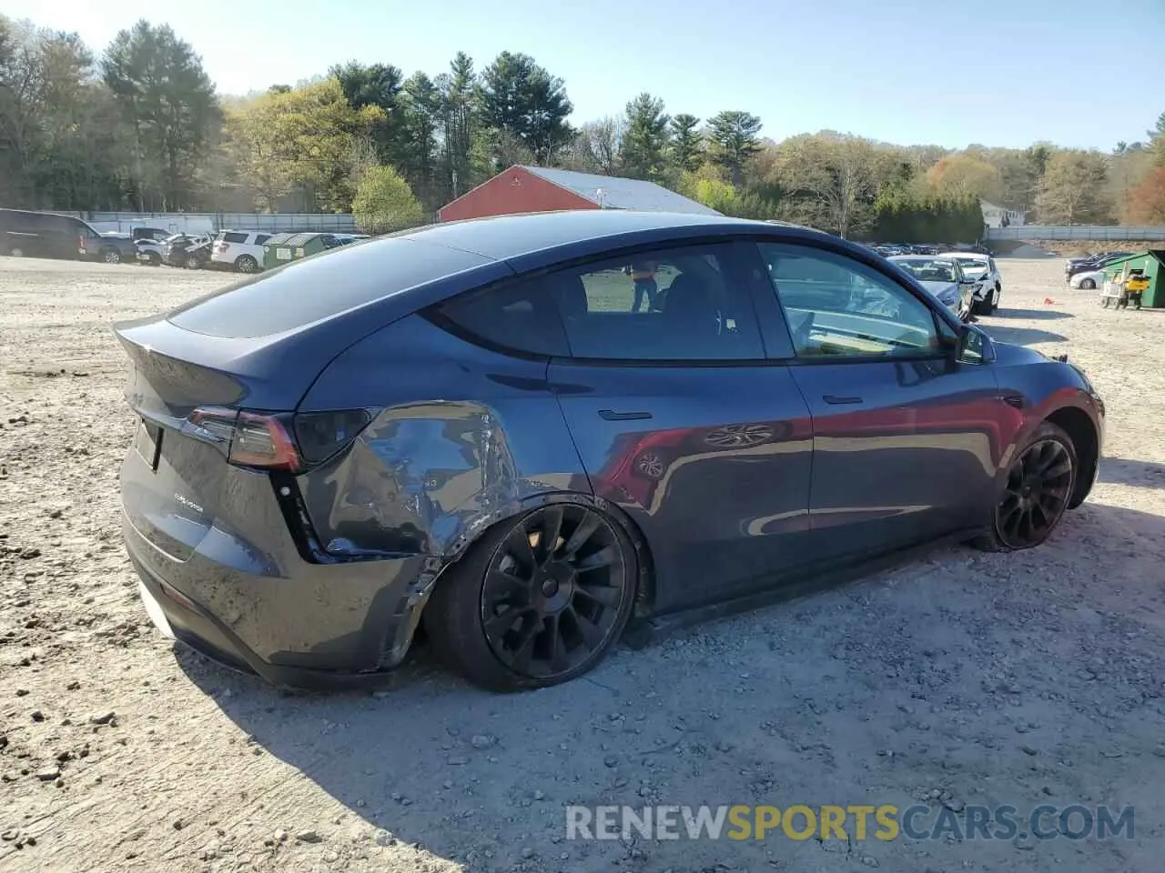 3 Photograph of a damaged car 7SAYGDEEXPA192923 TESLA MODEL Y 2023