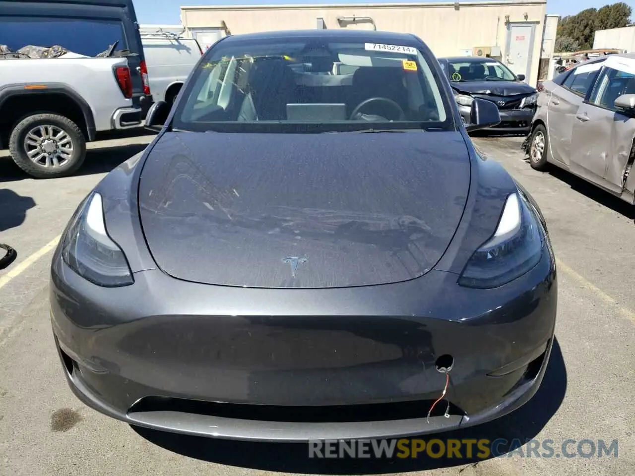 5 Photograph of a damaged car 7SAYGDEEXPF605443 TESLA MODEL Y 2023