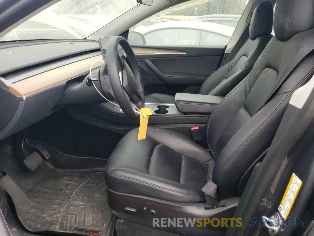 7 Photograph of a damaged car 7SAYGDEEXPF605443 TESLA MODEL Y 2023