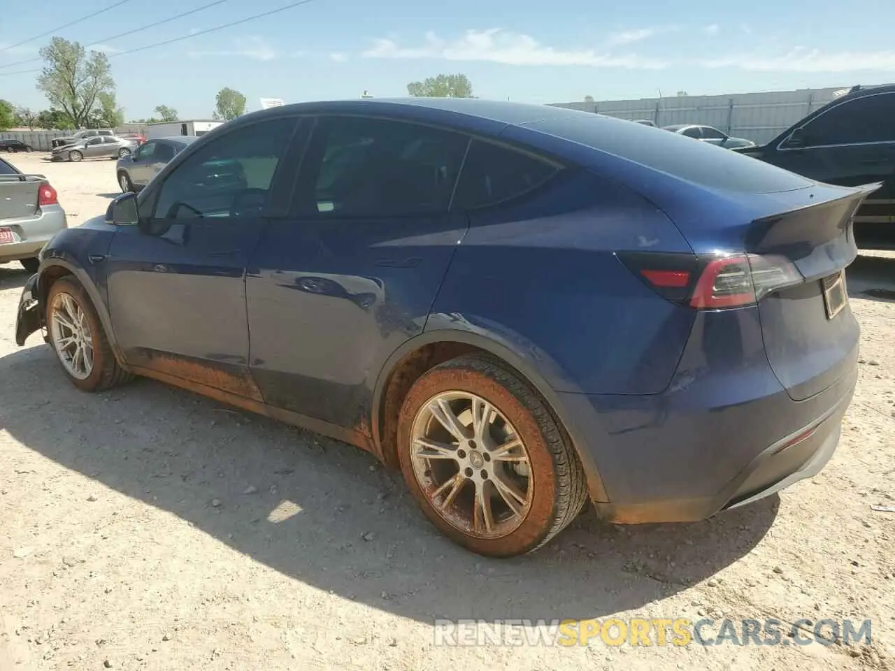 2 Photograph of a damaged car 7SAYGDEEXPF616099 TESLA MODEL Y 2023