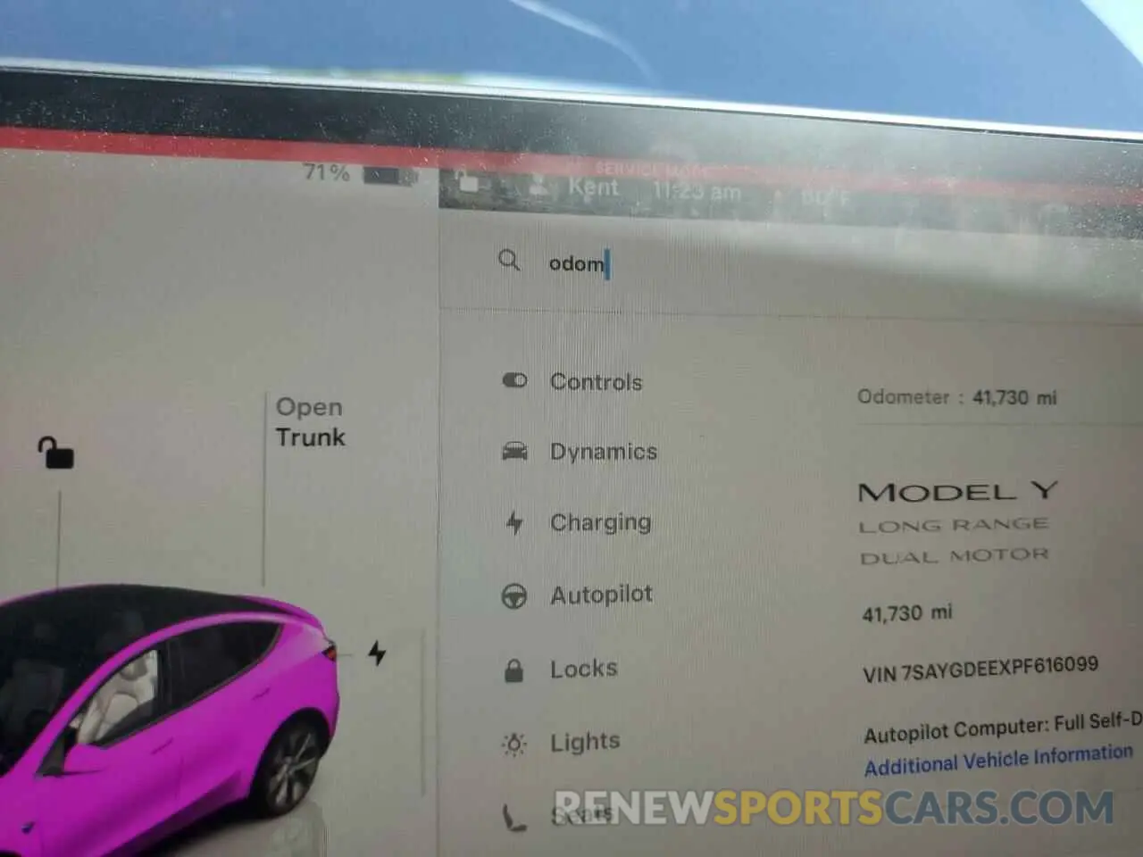 9 Photograph of a damaged car 7SAYGDEEXPF616099 TESLA MODEL Y 2023