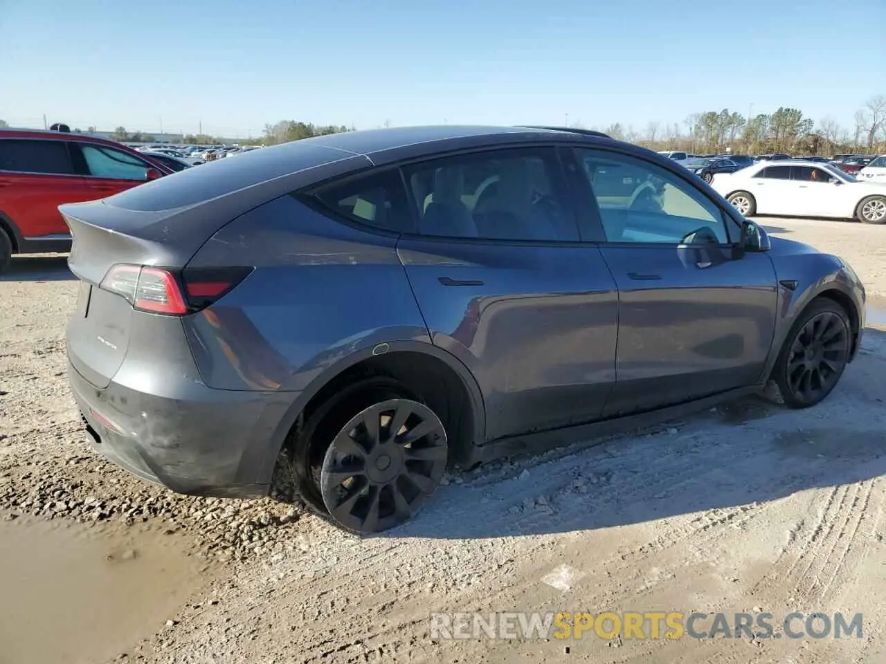 3 Photograph of a damaged car 7SAYGDEEXPF618029 TESLA MODEL Y 2023