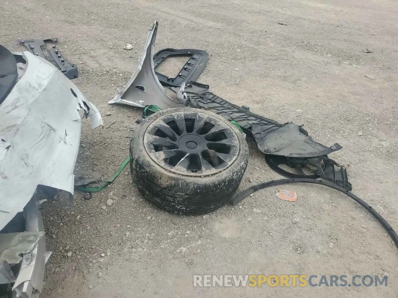14 Photograph of a damaged car 7SAYGDEEXPF618449 TESLA MODEL Y 2023