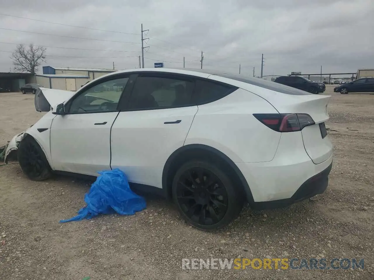 2 Photograph of a damaged car 7SAYGDEEXPF618449 TESLA MODEL Y 2023