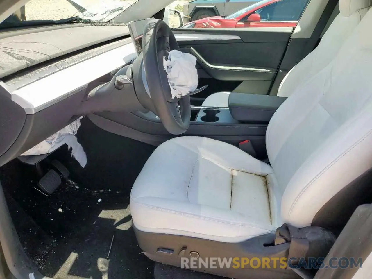 7 Photograph of a damaged car 7SAYGDEEXPF618449 TESLA MODEL Y 2023