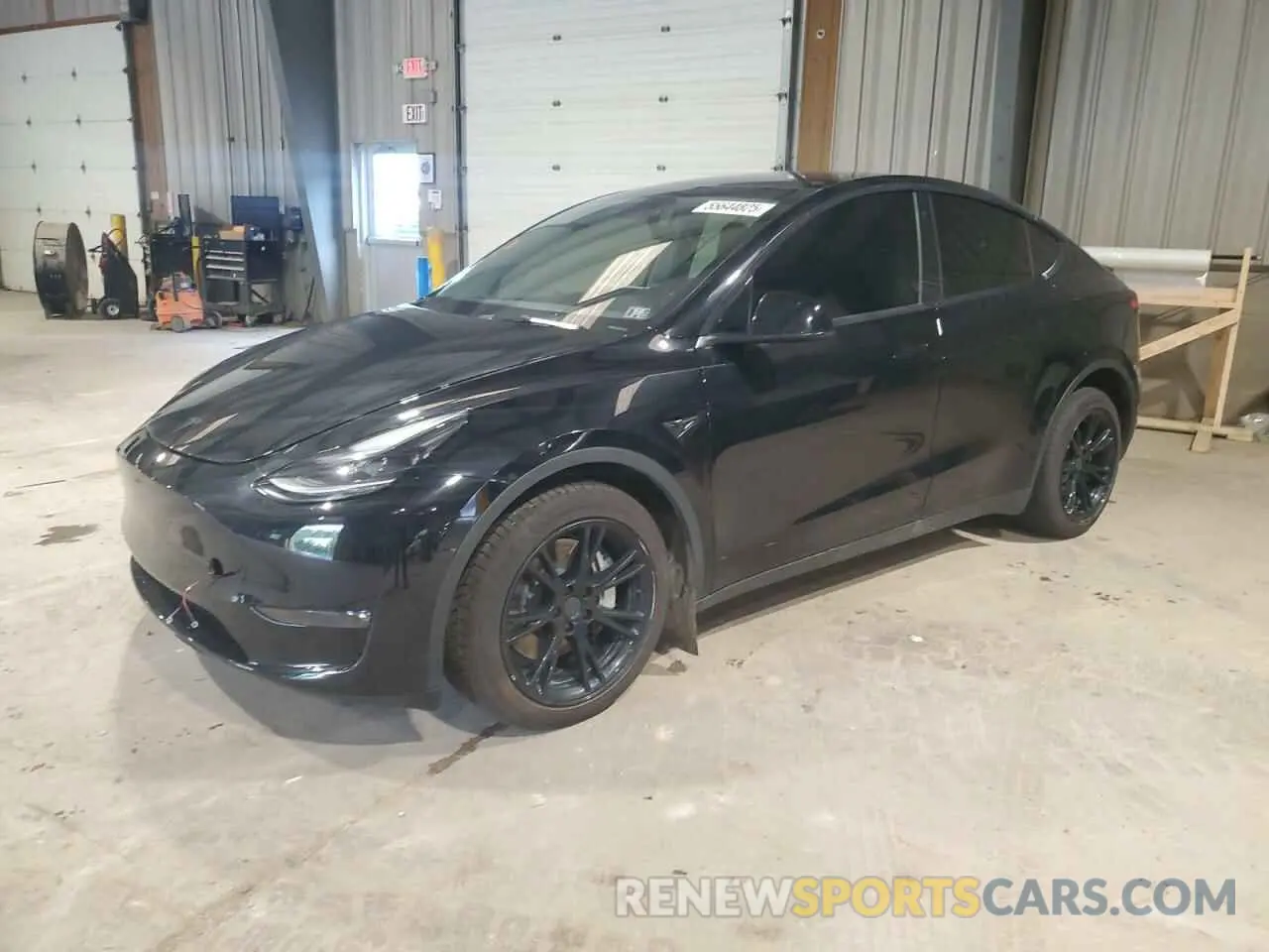 1 Photograph of a damaged car 7SAYGDEEXPF668462 TESLA MODEL Y 2023