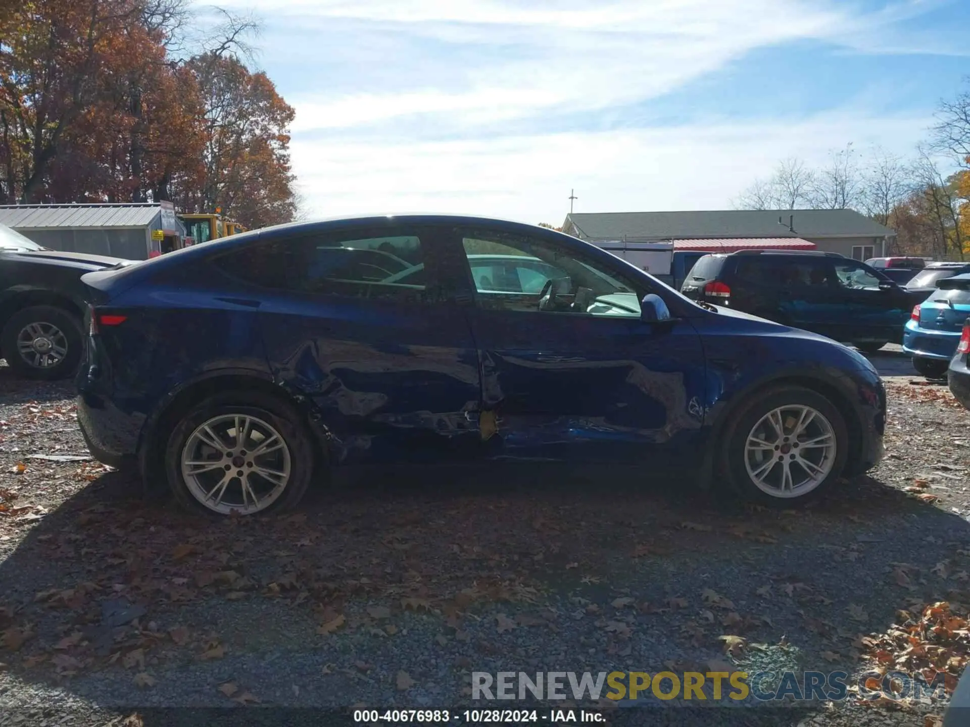 14 Photograph of a damaged car 7SAYGDEEXPF671507 TESLA MODEL Y 2023