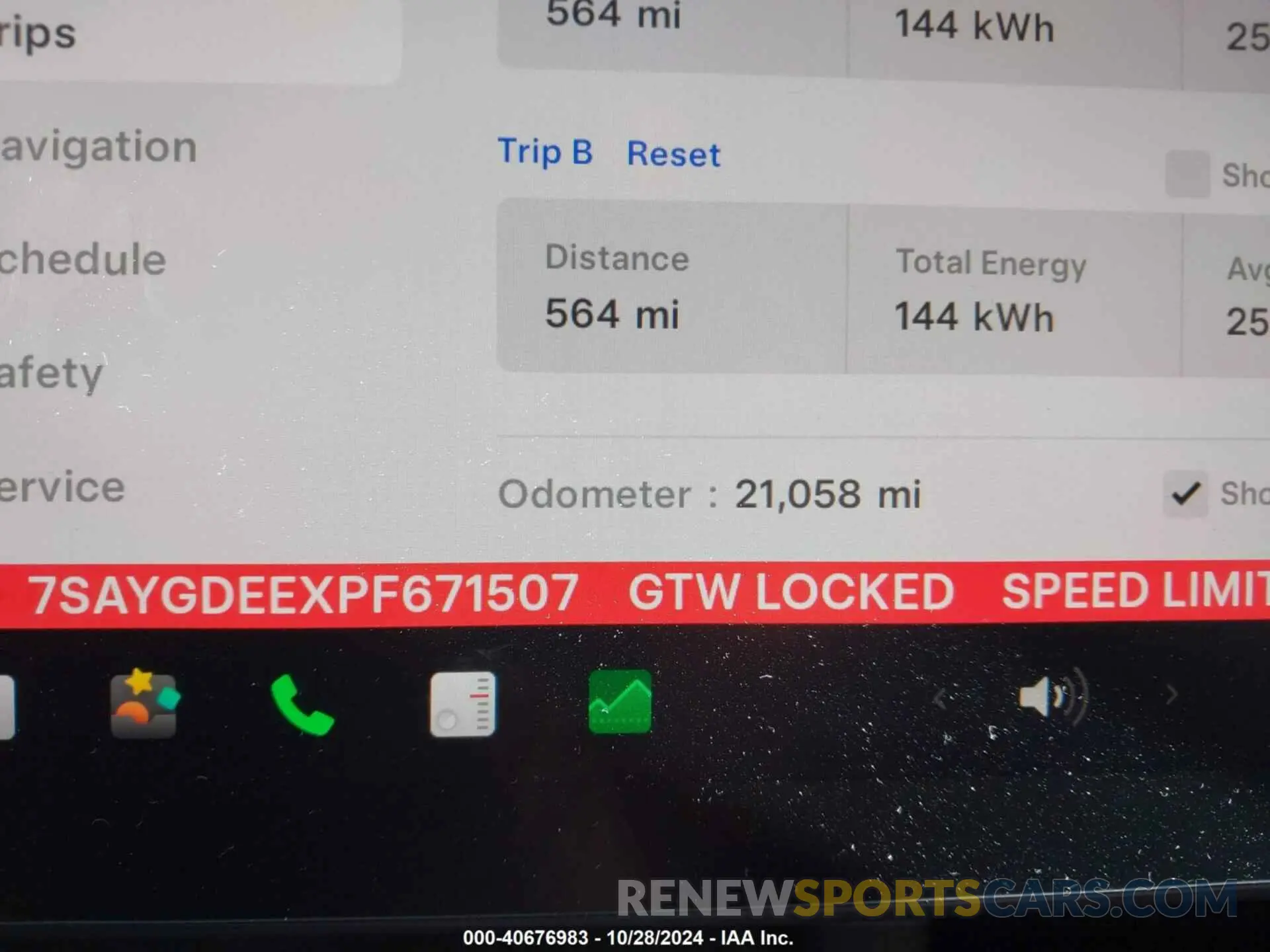 16 Photograph of a damaged car 7SAYGDEEXPF671507 TESLA MODEL Y 2023