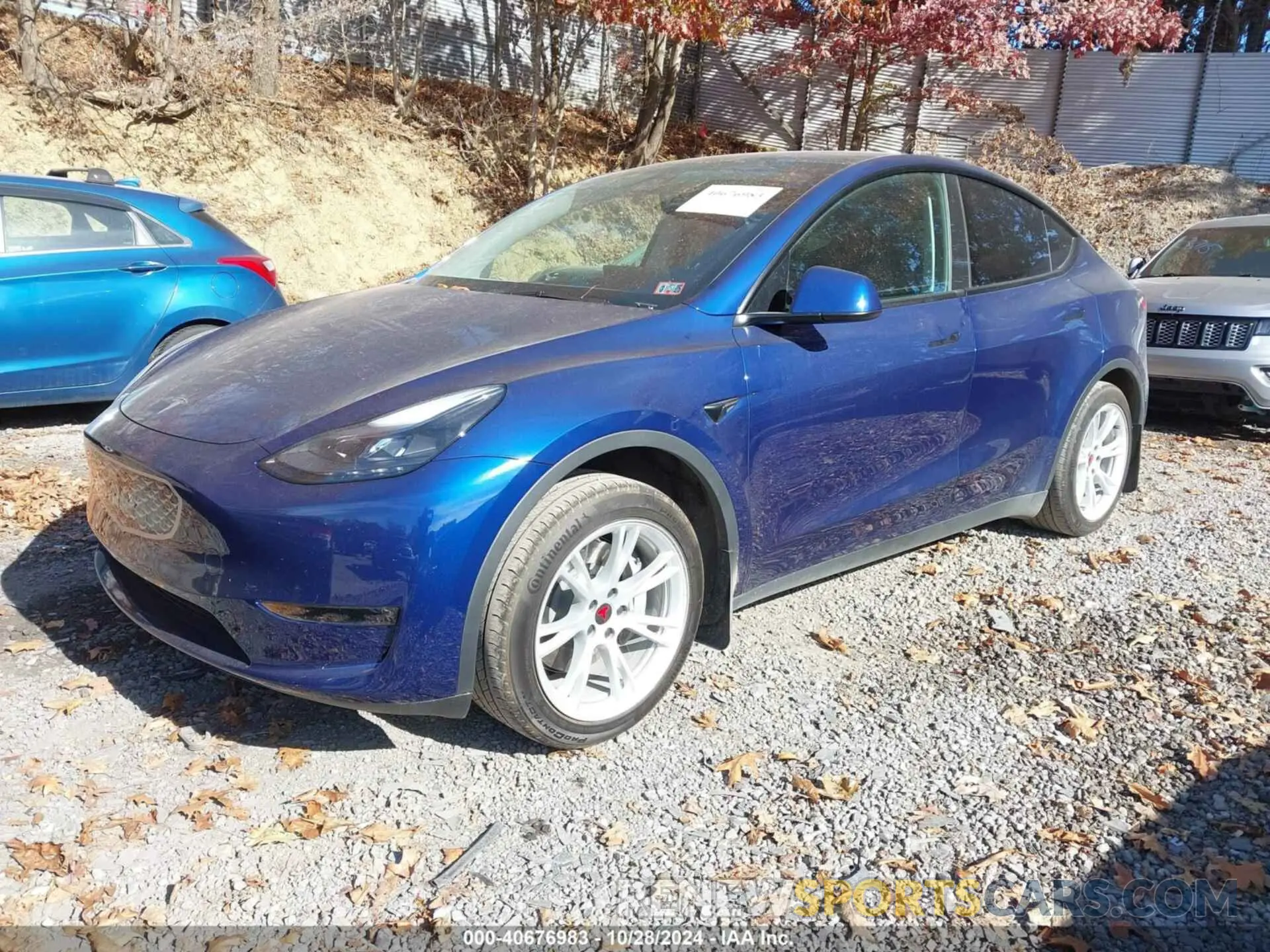 2 Photograph of a damaged car 7SAYGDEEXPF671507 TESLA MODEL Y 2023