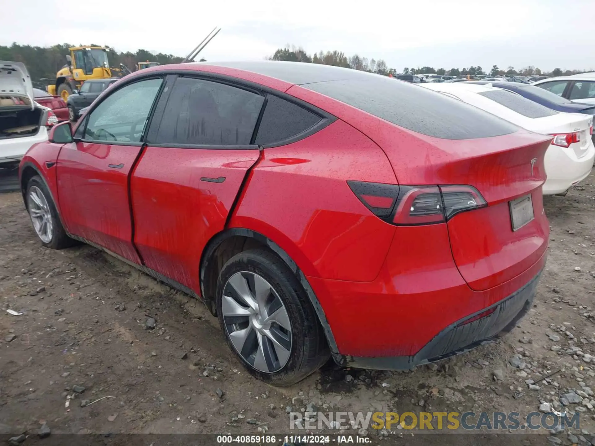 3 Photograph of a damaged car 7SAYGDEEXPF685584 TESLA MODEL Y 2023