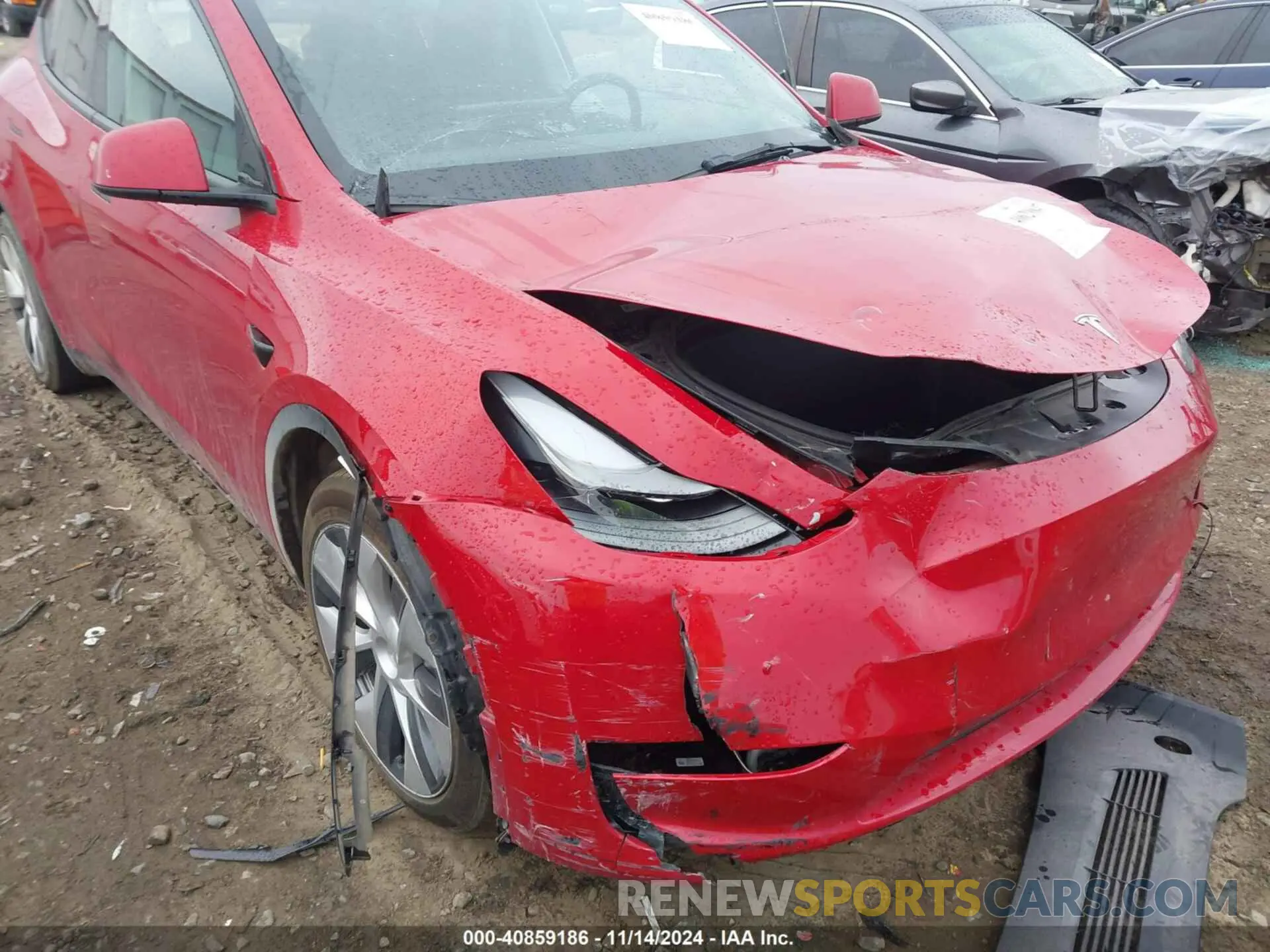 6 Photograph of a damaged car 7SAYGDEEXPF685584 TESLA MODEL Y 2023