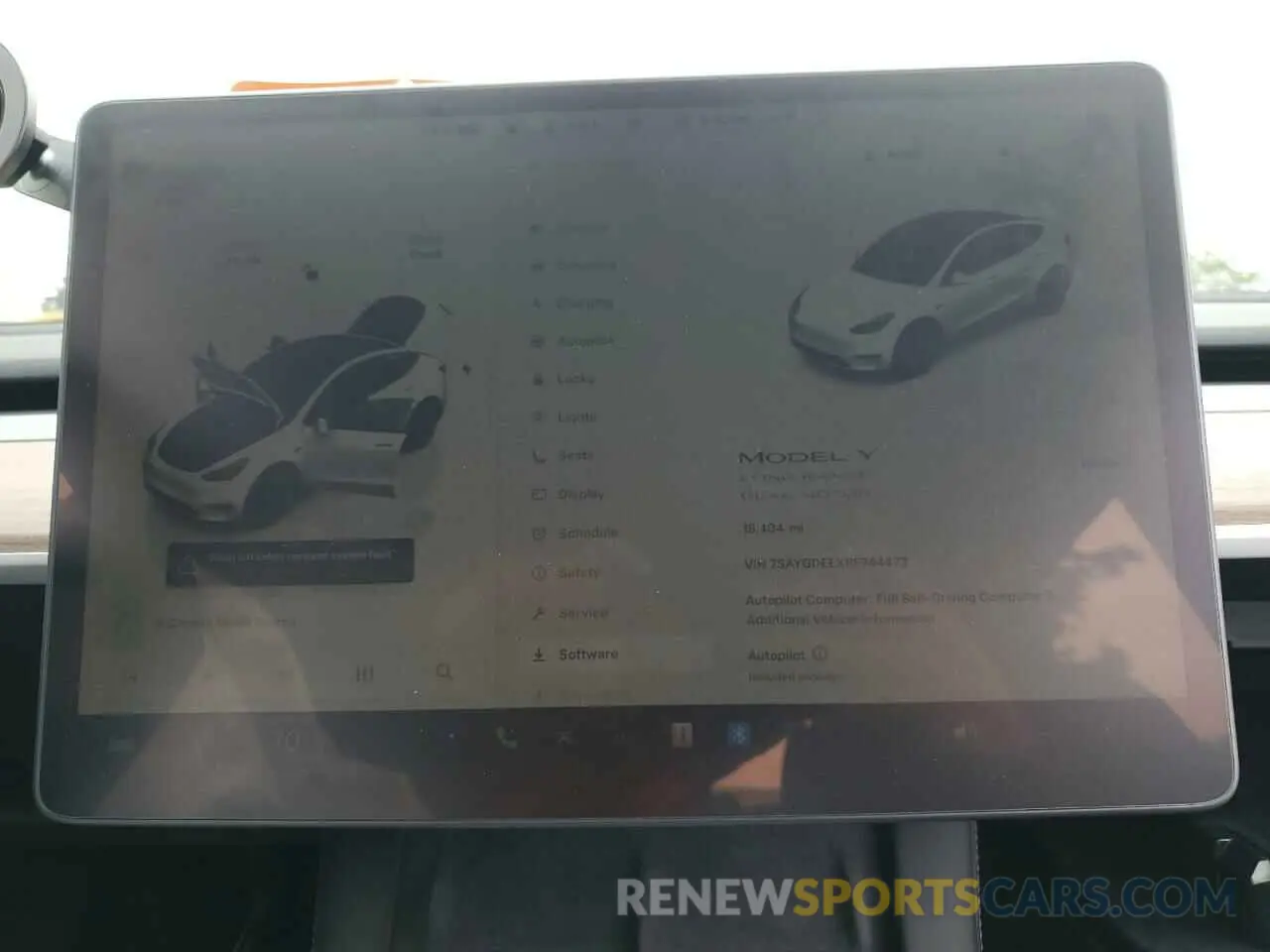 9 Photograph of a damaged car 7SAYGDEEXPF744472 TESLA MODEL Y 2023