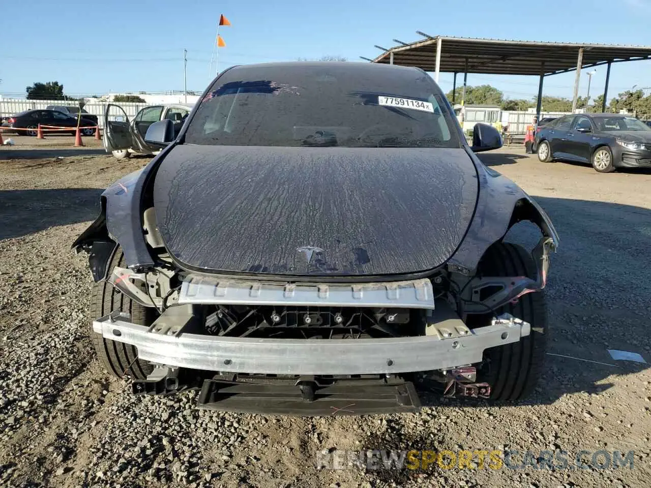 5 Photograph of a damaged car 7SAYGDEEXPF747873 TESLA MODEL Y 2023