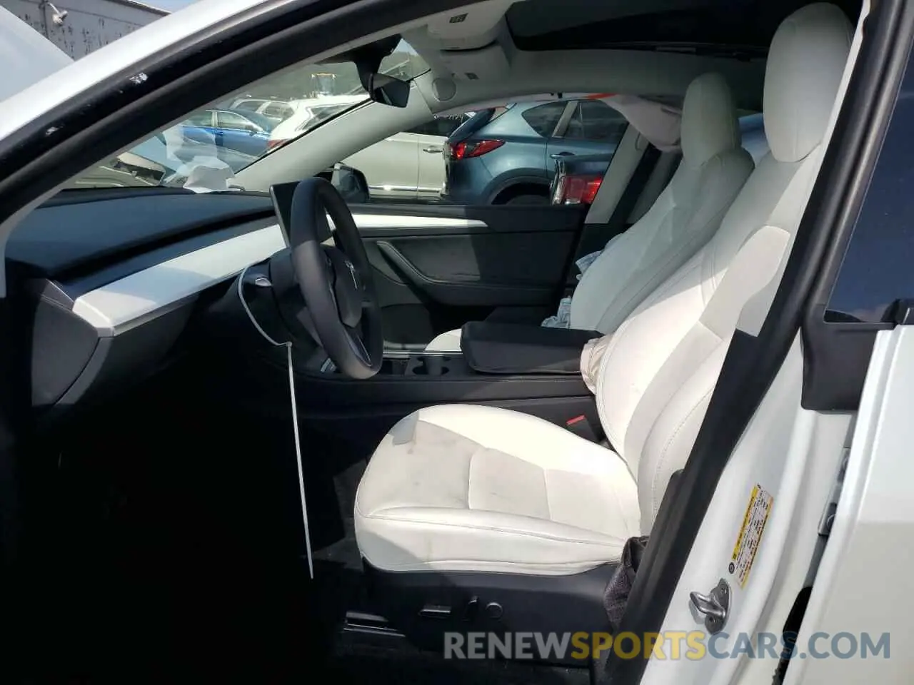 7 Photograph of a damaged car 7SAYGDEEXPF749638 TESLA MODEL Y 2023