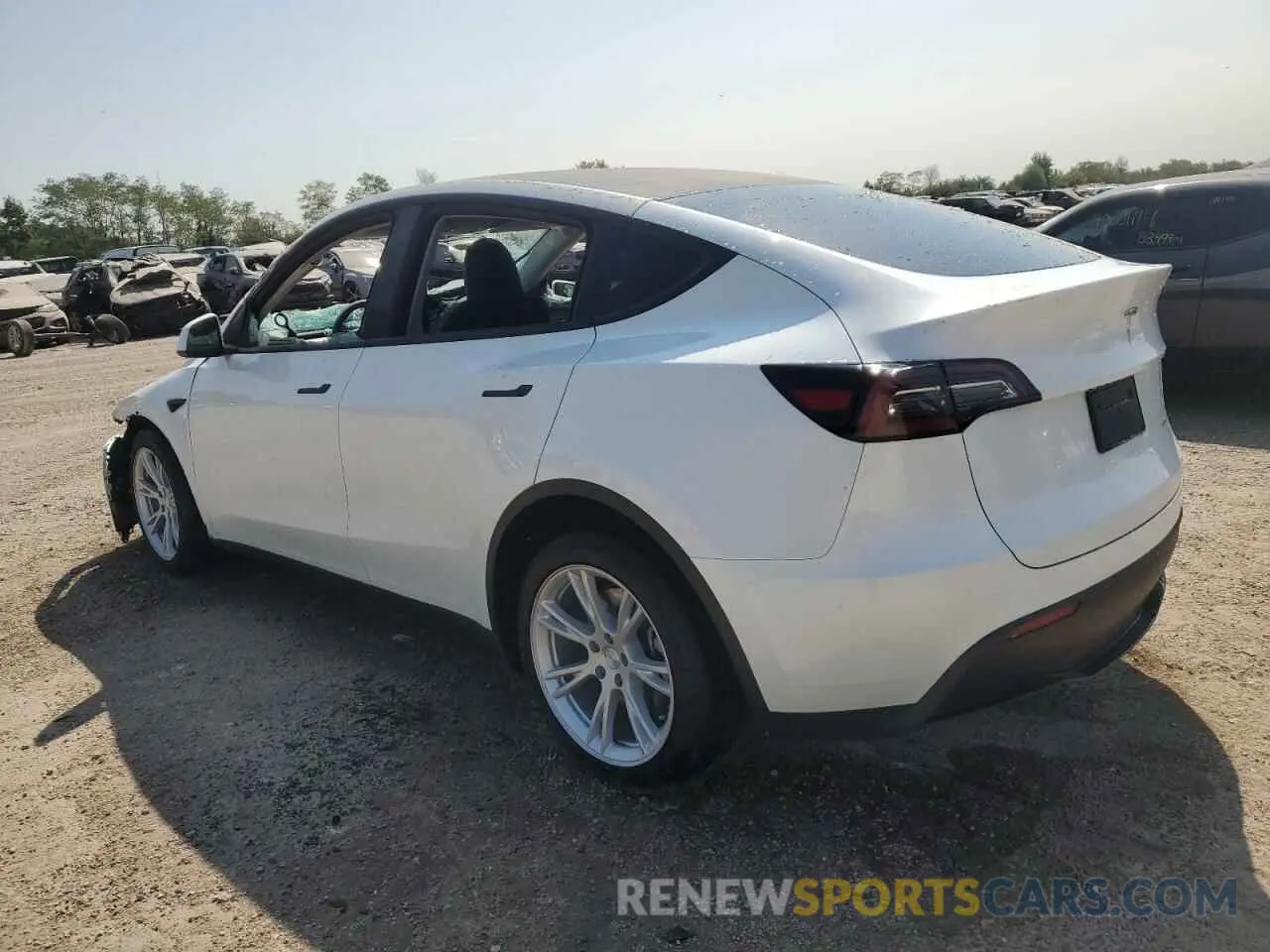 2 Photograph of a damaged car 7SAYGDEEXPF752507 TESLA MODEL Y 2023