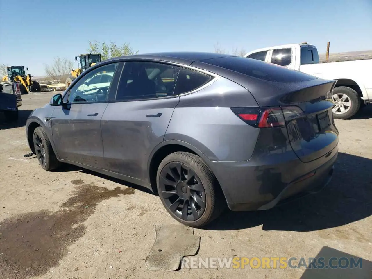2 Photograph of a damaged car 7SAYGDEEXPF754676 TESLA MODEL Y 2023